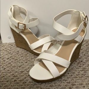 White wedges